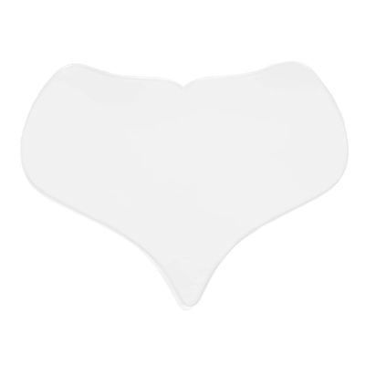 -Wrinkle Chest Pads | Wrinkles Removal Sticker | Reusable Silicone Patches | Skin Care | Aging Products | Reduce Lines & Wrinkles | | Nearly Invisible | - as described, Heart