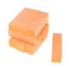10 Pcs Professional Manicure Pedicure Buffer Buffing Tool Block Set - 4 Way Sanding Files for Nail Art, Gel Polish - Home & Salon Use - Orange view 2