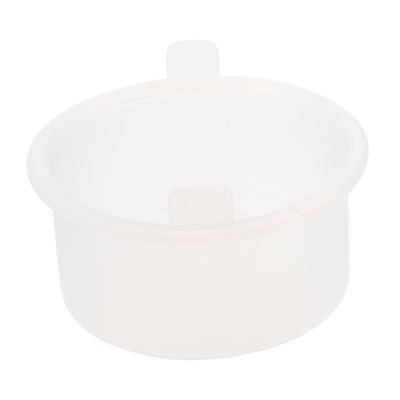 Ipetboom 1pc Silicone Wax Melting Bowl Heat-resistant Accessory for Wax Heater for Hair Removal and Candle Melting Suitable for Home and Beauty Salon Use