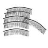 6 Pieces DIY Metal Hair Comb SideS Comb Pin Barrette Findings with 30 Teeth Bridal Hair Jewelry Accessories, Securely Hold Hair in Place, Embellish Wedding - Black view 3