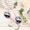 2PCS Steel Ice Facial Roller Set for Cooling, Soothing and -Inflammatory Beauty Massage Tool Kit - Reduce Puffiness, Aging Skincare, Perfect Gift for Wome - Pink Handle view 2