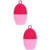Baluue 2pcs Silicone Ice Face Roller for Skin Care Reduces Puffiness Smooths Fine Lines Multi-functional Beauty Tool for Facial Massage and Cooling Treatment view 1