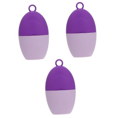 Baluue 3pcs Ice Facial Roller Reusable Icing Tool for Face and Eye Puffiness Easy to Use Cold Compress for Shrink Pores and Improve Skin Elasticity Mixed Color
