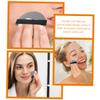 Baluue 4pcs Double-sided Makeup Puff for Liquid Foundation Water-soaking Enlarged Blending Applicator Soft and Washable Powder Sponge for Effortless Application view 4