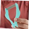 FOMIYES 3pcs Facial Hair Removal Tool Manual Epilator for Women Spring Threading Device for Cheeks Chin and Upper Lip Elegant Hair Remover in and Green Colors view 3