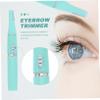 NOLITOY Electric Eyebrow Trimmer and Hair Removal Tool Nose Hair Cutter No Battery Required Ergonomic Design for Precise Grooming of Eyebrows Facial and Safe for Sensitive Skin view 3