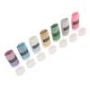 Body Glitter Stick Face Makeup 7 Bottles Holographic Sequins Sparkling Chunky Lip Eye Nails Hair Glitter Stick for Party 0.56oz view 1