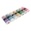 Body Glitter Stick Face Makeup 7 Bottles Holographic Sequins Sparkling Chunky Lip Eye Nails Hair Glitter Stick for Party 0.56oz view 2