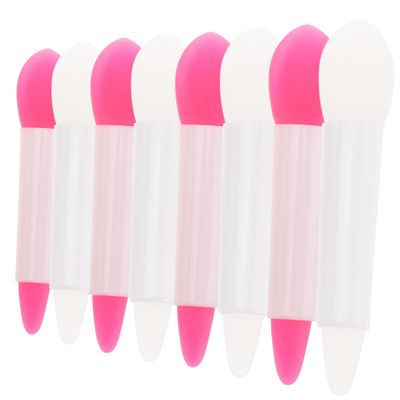 Baluue Versatile Makeup Tools 16pc Set Lip Brush Eye Shadow Spoon Eye Cream Spoon Silicone Lip Mask Applicator for Travel Routine