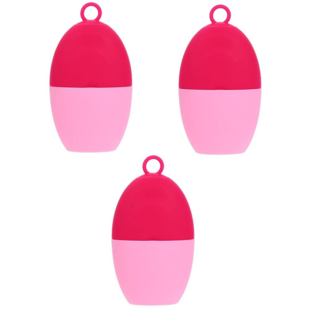 Baluue 3pcs Ice Facial Roller Icing Tool for Face Massage Reusable Skin Mold for Women Compact Design for Easy Use for Reducing Puffiness and Enhancing Skin Elasticity