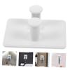 CHILDWEET 4pcs Wall Mounted Holder Space-saving Bathroom Storage Rack for Shaving Accessories Lightweight and Portable Stand Easy to Install view 4