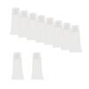 10PCS 10ml/15ml Clear Refillable Plastic Tubes - Reusable & Convenient for Shampoo, Shower Gel, Lotion C Travel Size Mini Bottles Pack - Environmentally - 10g view 3