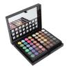 3D Makeup Practice Face Board Eyeshadow Palette Brushes Eyelash Silicone Makeup Mannequin Face (Light Beige) view 3