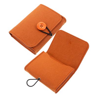 Baluue 2pcs Essential Oil Storage Bag Perfume Bottles Holder Case for Travel Home Use Small Aromatherapy Oil Bottles Pouch