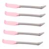 Ipetboom 5pcs Hand Foot Care Spatula Safe and Cosmetic Beauty Tool for Skin Care for Wax Application and Professional Use Reusable and Easy to Handle Pink view 1