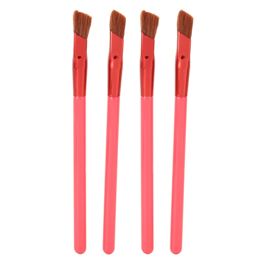 4pcs Multifunction Eyebrow Brush Soft Dense Hair Angled Eyebrow Makeup Brush for Daily Use