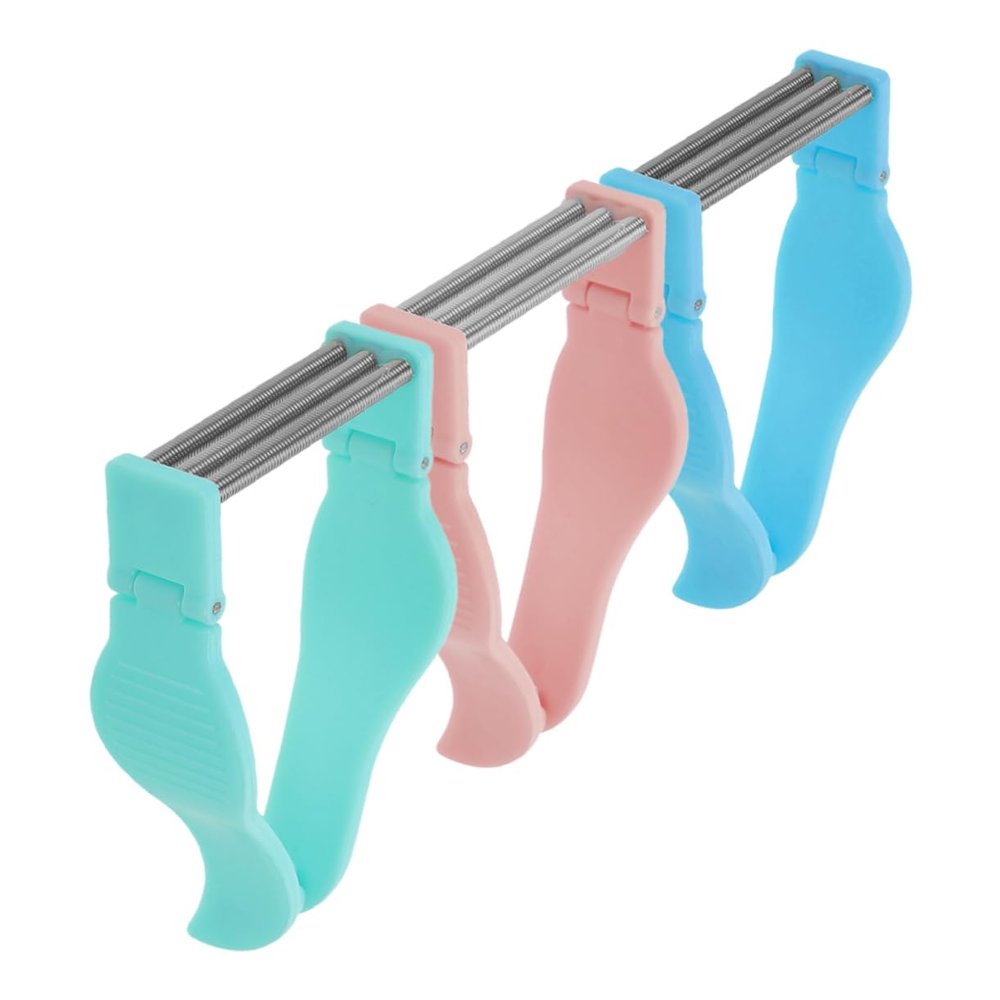 Mikinona 3pcs Facial Hair Remover for Women Handheld Spring Epilator for Upper Lip Chin and Cheeks Ergonomic -Friendly Hair Removal Tool