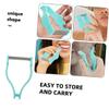 Mikinona 3pcs Facial Hair Remover for Women Handheld Spring Epilator for Upper Lip Chin and Cheeks Ergonomic -Friendly Hair Removal Tool view 2