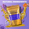 Charmonic Hard Wax Beads, 10 LB Wax Beans, Bulk Hair Waxing Beads for Face, Eyebrow, Brazilian, Legs, Body and Bikini Hair Removal, Depilatory Wax Bead, at Home Waxing Kit for Women & Men (Lavender) view 2