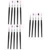 NOLITOY 15pcs Silicone Eyeshadow Brush Professional Makeup Applicators for Lip and Eye Makeup Skin-friendly for Women Birthday and Holiday Use view 1