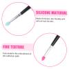 NOLITOY 15pcs Silicone Eyeshadow Brush Professional Makeup Applicators for Lip and Eye Makeup Skin-friendly for Women Birthday and Holiday Use view 2