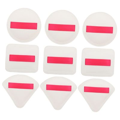 Beatifufu 9pcs Women Makeup Puff Powder Puff Face Makeup Sponge Soft and Fine Dry Wet Dual Use
