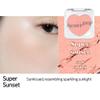 ETUDE Heart Pop Blush, Warm Sunset Cheek Color, Radiant Glow & Glossy Finish, Blendable Formula, Compact 0.2 oz  Super Sunset view 3