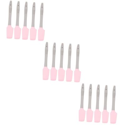 Ipetboom 15pcs Beauty Wax Scraper Silicone Hand Foot Care Spatula for Skin Care Practical and Tools for Even Wax Application for Beauty Treatments