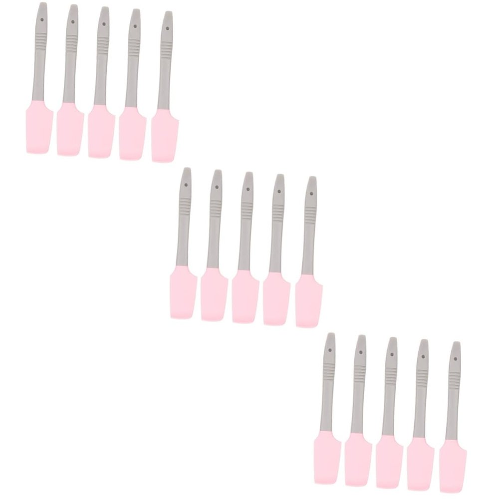 Ipetboom 15pcs Beauty Wax Scraper Silicone Hand Foot Care Spatula for Skin Care Practical and Tools for Even Wax Application for Beauty Treatments