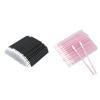 100PCS Glitter Crystal Lip Brush, Disposable Lip Brushes for Lip Gloss Lipstick, 100PCS Disposable Lip Brush Applicators, Black Nylon Lipstick Applicators for Makeup view 1