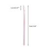 100PCS Glitter Crystal Lip Brush, Disposable Lip Brushes for Lip Gloss Lipstick, 100PCS Disposable Lip Brush Applicators, Black Nylon Lipstick Applicators for Makeup view 2