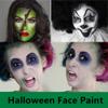 Go Ho 3 PCS Dark Purple Green Black Cream-Blendable Sticks,Waterproof Green and Purple Face Body Paint Professional SFX Makeup,Safe Facepaint &Lip Smacking for Festival Halloween Witch Makeup view 2