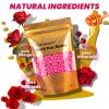 Charmonic Hard Wax Beads, 10 LB Wax Beans, Bulk Hair Waxing Beads for Face, Eyebrow, Brazilian, Legs, Body and Bikini Hair Removal, Depilatory Wax Bead, at Home Waxing Kit for Women & Men (Rose) view 4