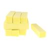 10 Pcs Professional Manicure Pedicure Buffer Buffing Tool Block Set - 4 Way Sanding Files for Nail Art, Gel Polish - Home & Salon Use - Yellow view 2