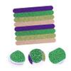 Beatifufu 20pcs Glitter Nail Files for Manicure Pedicure Versatile Boards for Natural Nails Easy to Carry for Home Travel Use for Women Girls view 3