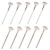 Baluue 10pcs Fan-shaped Makeup Brushes for Highlighter and Powder Application Versatile Facial Brush for Travel and Includes and view 1