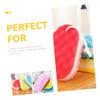 Baluue 12pcs Wear-Resistant Body Scrubber Comfortable Shower Sponges for Adults High Absorbency Bathing for Daily Use Colors Included view 2