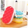 Baluue 12pcs Wear-Resistant Body Scrubber Comfortable Shower Sponges for Adults High Absorbency Bathing for Daily Use Colors Included view 3