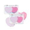ETUDE Heart Pop Duo Blush, Pink & Purple Cheek Colors, Natural Glow & Glossy Finish, Lightweight Layering Formula, Korean Makeup Artist Collab, Compact 0.2 oz  Embipale view 1