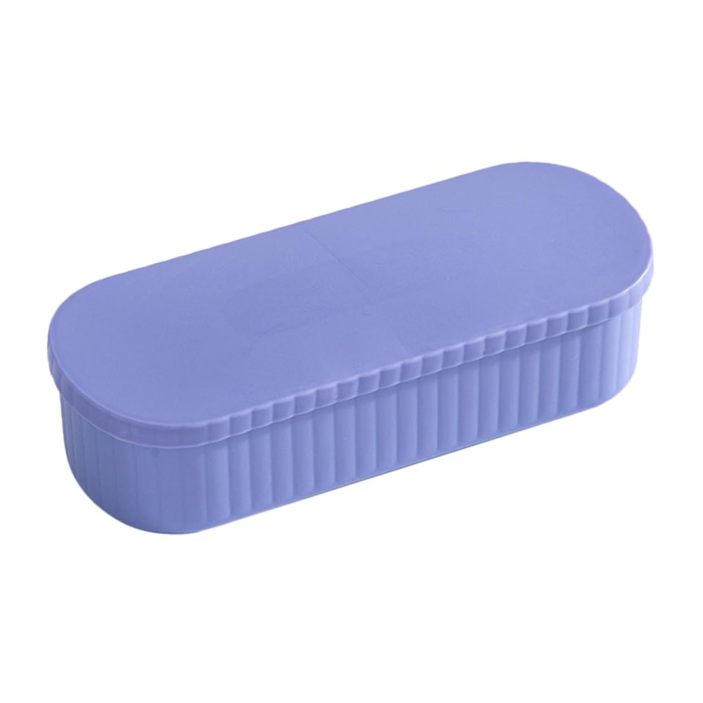 Baluue Makeup Brush Cleaner Box Portable Makeup Tools Cleaning Storage Holder for Home Use Lightweight Design for and Cleaning