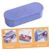 Baluue Makeup Brush Cleaner Box Portable Makeup Tools Cleaning Storage Holder for Home Use Lightweight Design for and Cleaning view 2