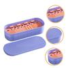 Baluue Makeup Brush Cleaner Box Portable Makeup Tools Cleaning Storage Holder for Home Use Lightweight Design for and Cleaning view 3