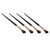 10pcs Nose Shadow Brush Sickle Shaped Soft Hair Strong Powder Grasping Makeup Brush view 1