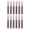 12Pcs Lip Brush Portable Exquisite Soft Lip Concealer Makeup Brush for Home Travel view 1