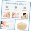 FOMIYES 10pcs Comfortable Bath Loofah Shower Scrubbers for Deep Cleaning Rich Bubbling for Daily Use and Travel Gentle Skin Great Option view 3