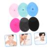 Baluue 6pcs Silicone Facial Cleansing Brush Exfoliating Face Wash Brush Guasha Gentle and Safe Face Scrubber for Women Makeup Remover view 4