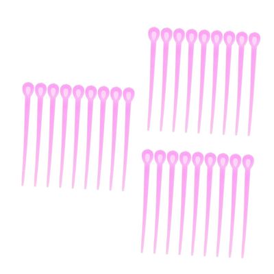 Ipetboom 6packs Hair Curling Tools Perming Clips and Roller Picks for Women and Girls Easy to Use Design for Spirals and Waves Hairdressing Accessories Random Color