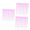 Ipetboom 6packs Hair Curling Tools Perming Clips and Roller Picks for Women and Girls Easy to Use Design for Spirals and Waves Hairdressing Accessories Random Color view 1