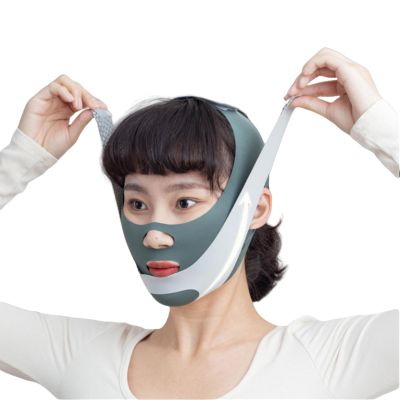 3PCSFace Slimmer & Contouring Mask - V-Shape Lifting, Double Chin Reduction, Wrinkle Smoothing, High-Elastic,Chin Strap, V Shaped Belt
