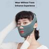 3PCSFace Slimmer & Contouring Mask - V-Shape Lifting, Double Chin Reduction, Wrinkle Smoothing, High-Elastic,Chin Strap, V Shaped Belt view 3